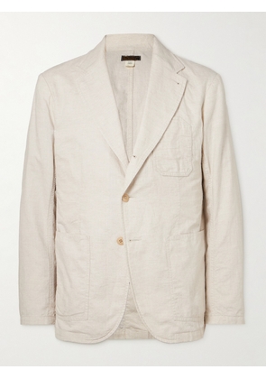 RRL - Saunders Unstructured Cotton and Linen-Blend Suit Jacket - Men - Neutrals - M