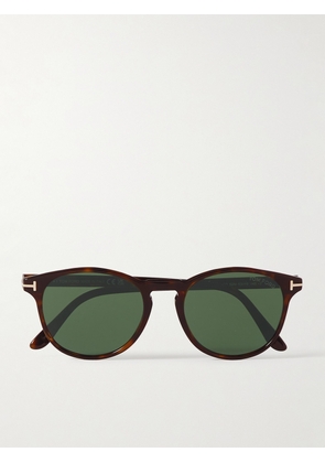 TOM FORD - Lewis Round-Frame Tortoiseshell Acetate Sunglasses - Men - Tortoiseshell