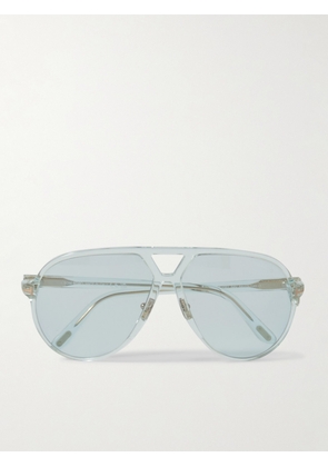 TOM FORD - Bertrand Aviator-Style Acetate Sunglasses - Men - Blue