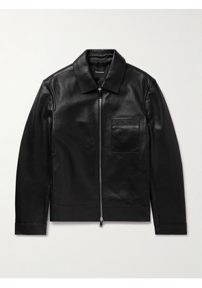 Yves Salomon - Leather Jacket - Men - Black - IT 46