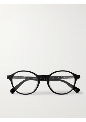 Brunello Cucinelli - Round-Frame Acetate Optical Glasses - Men - Black