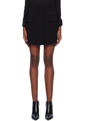 Max Mara Black Nuoro Miniskirt