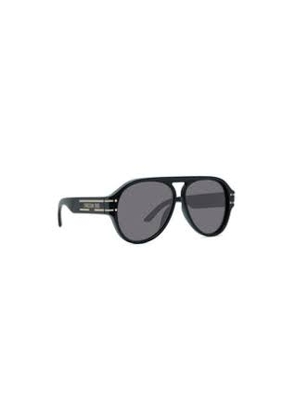 Dior Smoke Pilot Ladies Sunglasses DIORSIGNATURE A1U CD40047U 58