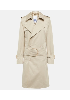 Burberry Cotton and silk trench coat
