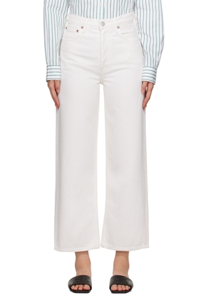AGOLDE White Ren Jeans