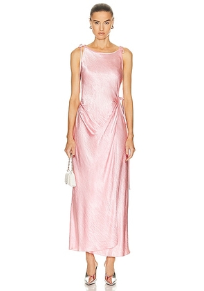 Acne Studios Slip Dress in Fresh Pink - Pink. Size 40 (also in ).