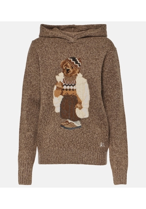 Polo Ralph Lauren Polo Bear wool and cashmere hoodie