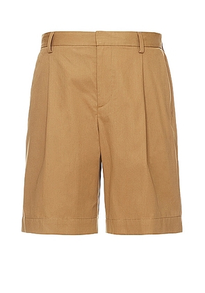 A.P.C. Short Crew in Camel - Brown. Size 50 (also in 46, 48, 52).