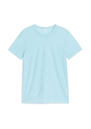 Ice Crêpe T-Shirt - Turquoise