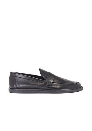 The Row Cary Loafer in BLACK - Black. Size 36.5 (also in 37, 37.5, 38, 39, 39.5, 40, 41).