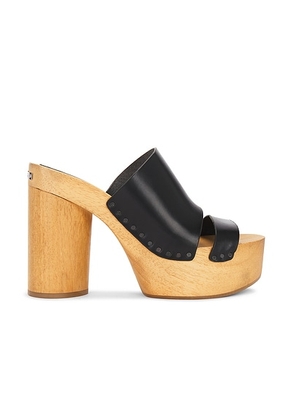 Isabel Marant Hyun Clog in Black - Black. Size 36 (also in 37, 39, 40, 41).