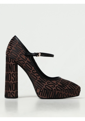 High Heel Shoes MOSCHINO COUTURE Woman colour Brown