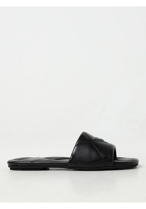 Flat Sandals EMPORIO ARMANI Woman colour Black