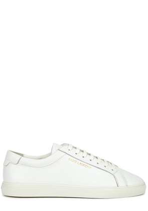 Saint Laurent Andy Leather Sneakers - White - 3