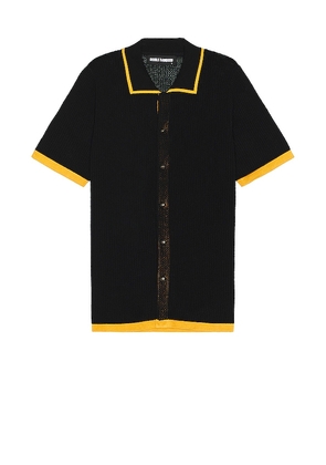 DOUBLE RAINBOUU Knit Shirt in Black. Size XL/1X.