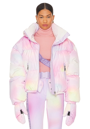 Goldbergh Lumina Ski Jacket in Pink. Size 36.