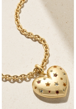 Lauren Rubinski - 14-karat Gold Multi-stone Necklace - One size
