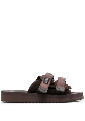 Suicoke open-toe touch-strap sandals - Brown