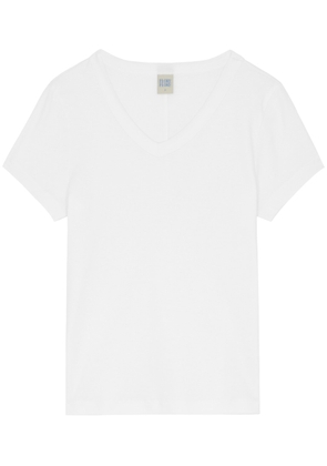 Flore Flore Jill Cotton T-shirt - White - L (UK14 / L)