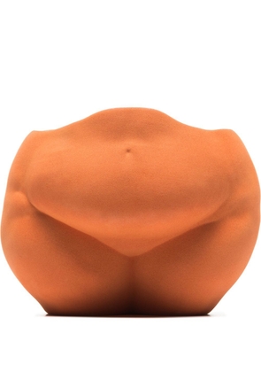 Anissa Kermiche Popotelee curved vase - Orange