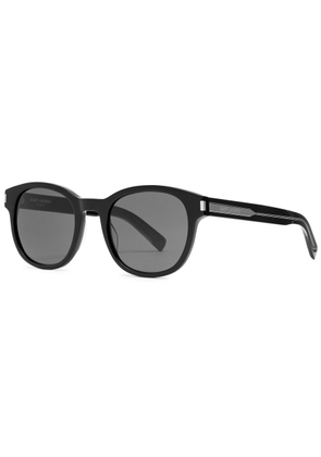 Saint Laurent Round-frame Sunglasses - Black