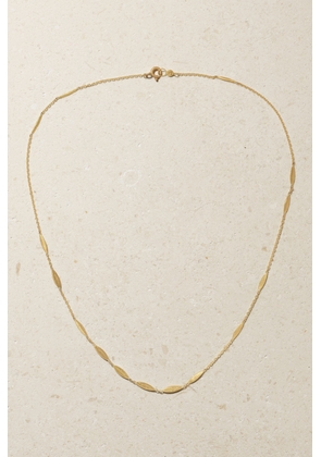 Sia Taylor - Grass Seeds 18-karat Gold Necklace - One size