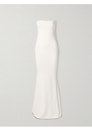 Jacquemus - Aro Draped Jersey Maxi Dress - White - FR32,FR34,FR36,FR38,FR40,FR42,FR44