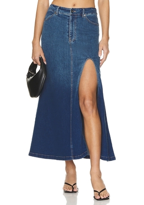 Bardot Cynthia Maxi Skirt in Blue. Size 12, 2, 4, 6, 8.
