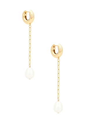 Eliou Lille Earrings in Metallic Gold.