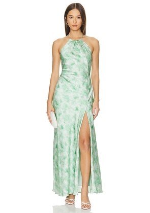 ASTR the Label Elynor Dress in Green. Size M, S, XL, XS.