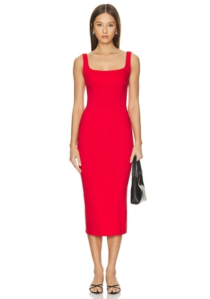 ASTR the Label Anthia Dress in Red. Size L, S, XL, XS.