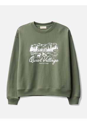 Quiet Village Crewneck Sweatshirt