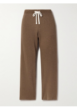 James Perse - French Cotton-terry Sweatpants - Brown - 0,1,2,3,4