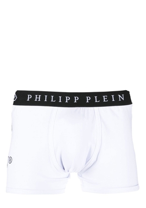 Philipp Plein logo print boxers - White