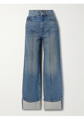 Ulla Johnson - The Genevieve High-rise Wide-leg Jeans - Blue - 24,25,26,27,28,29,31