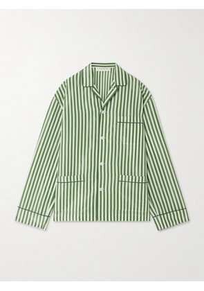CARVEN - Striped Poplin Shirt - Green - FR34,FR36,FR38,FR40,FR42