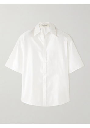 CARVEN - Shantung Shirt - White - FR34,FR36,FR38,FR40,FR42