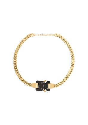 1017 ALYX 9SM Buckle chain necklace - Gold