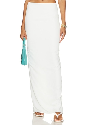 Lovers and Friends Imani Maxi Skirt in White. Size M, S, XS, XXS.