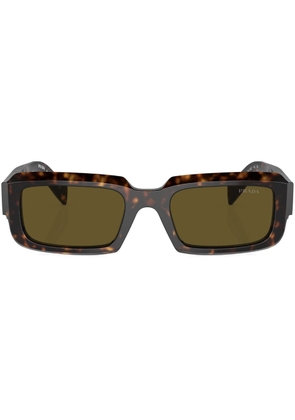 Prada Eyewear rectangle-frame sunglasses - Green
