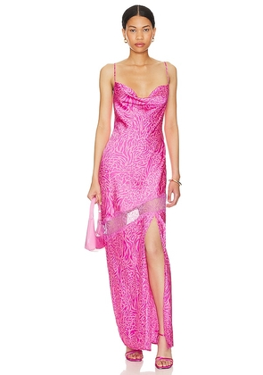 Lovers and Friends Loxie Gown in Pink. Size S, XS.