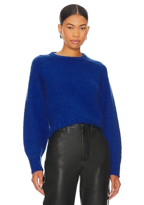 PISTOLA Adina Everyday Raglan Sweater in Royal. Size S.