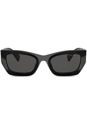 Miu Miu Eyewear rectangle frame sunglasses - Black