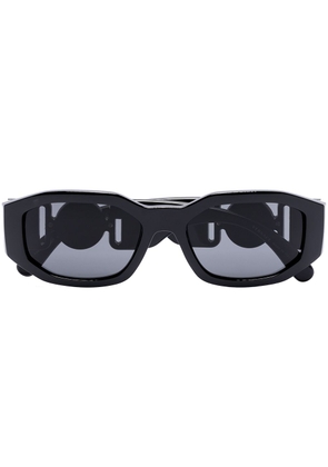 Versace Eyewear Medusa Head rectangle-frame sunglasses - Black