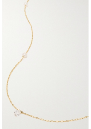Mizuki - Sea Of Beauty 14-karat Gold, Pearl And Diamond Necklace - One size
