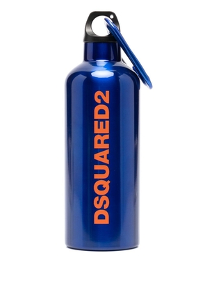 Dsquared2 D-ring water bottle - Blue