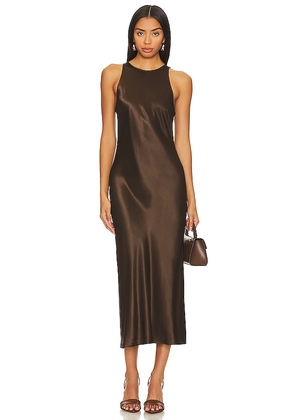 Rails Solene Dress in Brown. Size M, S.