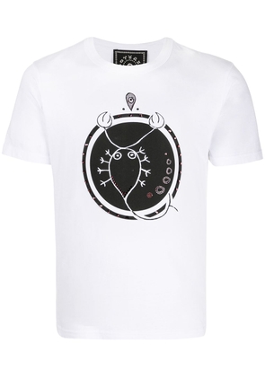 10 CORSO COMO Scorpio print T-shirt - White