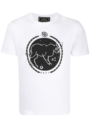 10 CORSO COMO Taurus print T-shirt - White