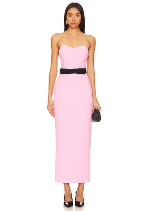 The New Arrivals by Ilkyaz Ozel Noele Dress in Pink. Size 34/XS, 42/XL.
